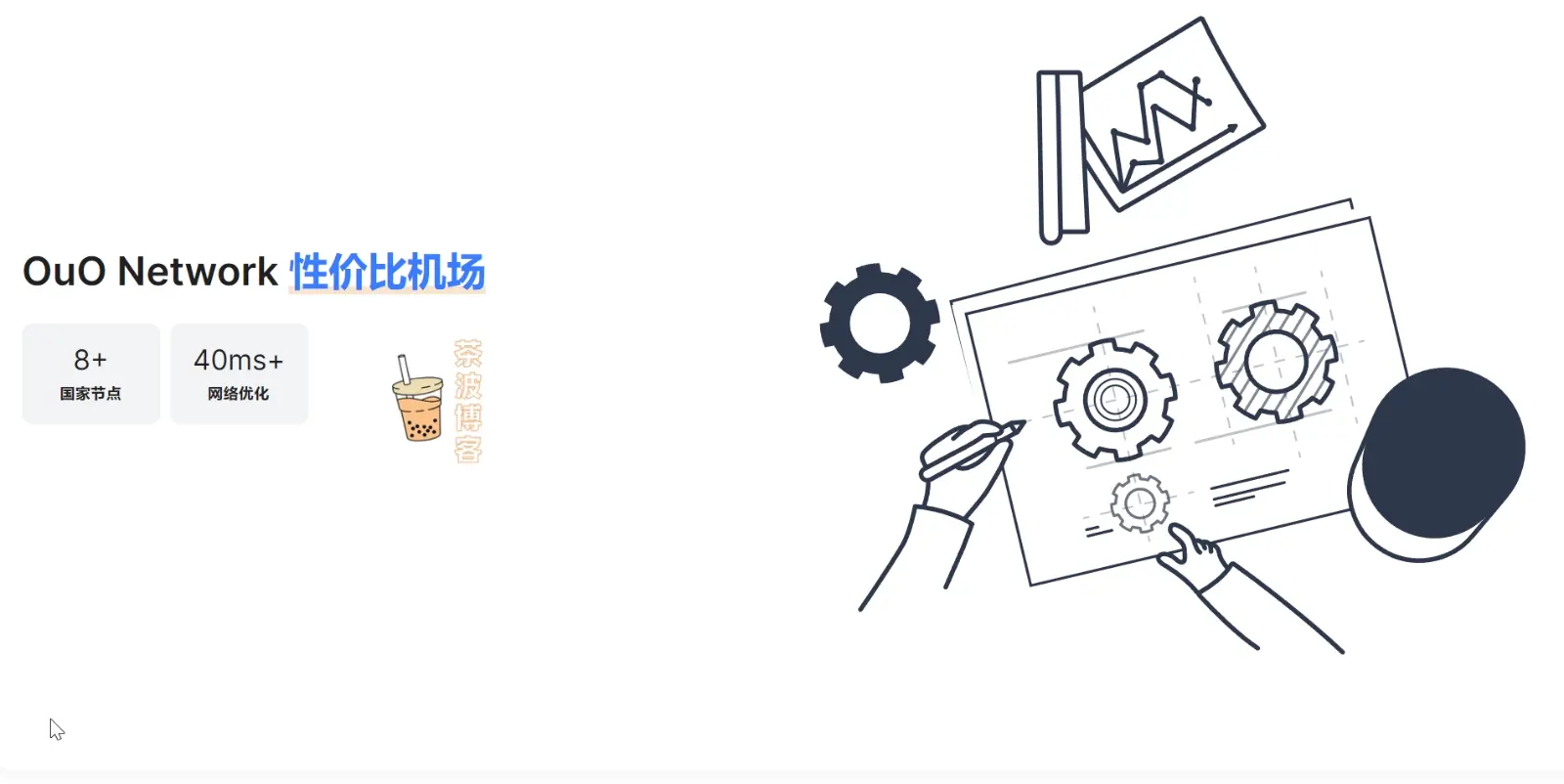 OuO Network 机场测速&评测-茶波博客